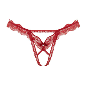 Christine – Tanga gaćice s otvorom Lila