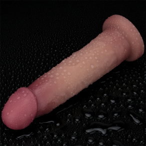 Lovetoy – Sliding Skin Pro Dual Layer Dong 23 cm